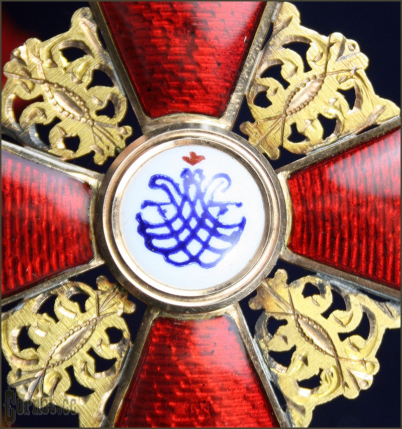 Знак ордена Св.Анны 1-ой степени