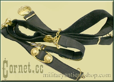 Navy Dagger Belt